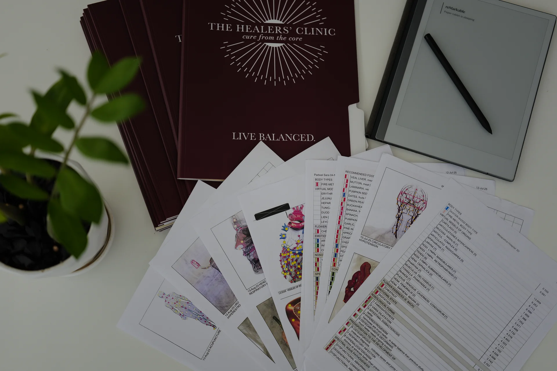 Booklets - healing clinic environment at Healers Clinic Dubai