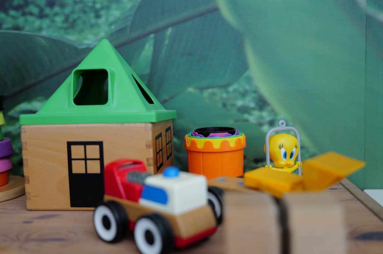 Clinic Kids Play Area Wooden Toys House Truck Colorful Children Space - state-of-the-art medical facility at Healers Clinic Dubai