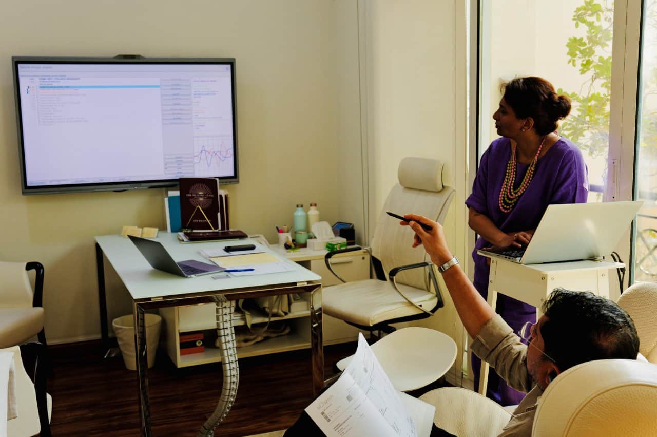 Medical Professionals Analysis - healing clinic environment at Healers Clinic Dubai