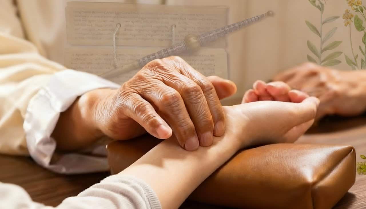 Ayurvedic pulse diagnosis at Healers Clinic Dubai